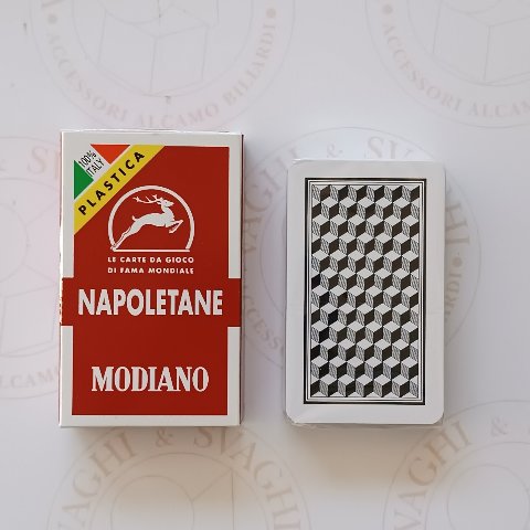 CARTE  DA GIOCO NAPOLETANE MODIANO 100% PLASTICA