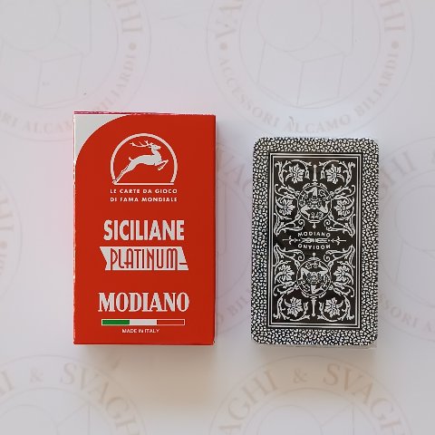 CARTE SICILIANE MODIANO PLATINUM  PLASTICA