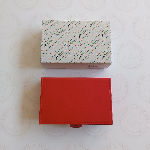 CARTE BURRACO SCOZZESE MODIANO CON ASTUCCIO IN SIMILPELLE ROSSO