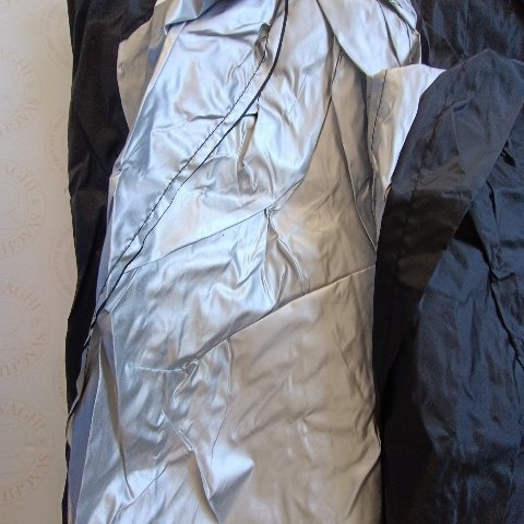 COPERTA PER BILIARDO IMPERMEABILE COLORE NERO MIS. 287 X 155 X 20 CM