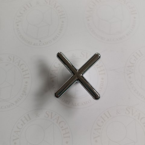 STELLA A CROCE IN ACCIAIO INOSSIDABILE