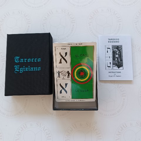 CARTE DA GIOCO DAL NEGRO TAROCCO EGIZIANO