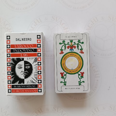 CARTE DAL NEGRO TAROCCO INDOVINO 1.96