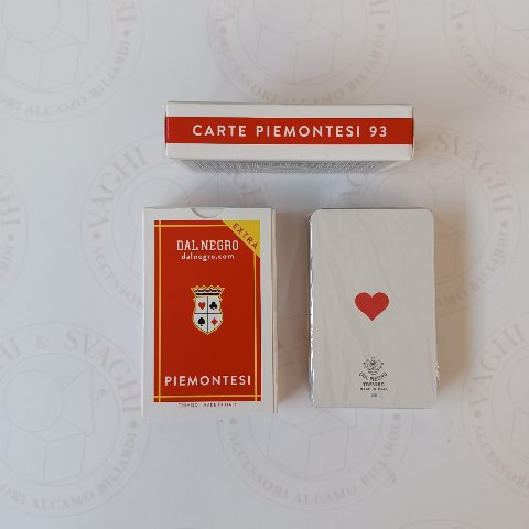 CARTE PIEMONTESI DAL NEGRO N. 40 EXTRA