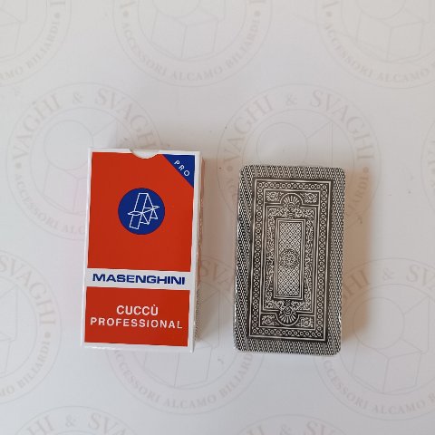 CARTE DA GIOCO MASENGHINI CUCCU' PLASTICA