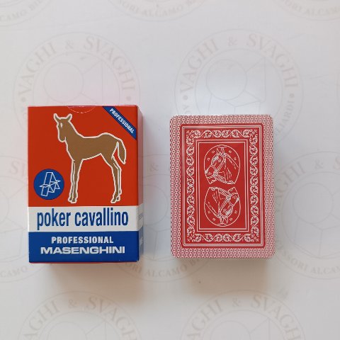 CARTE POKER MASENGHINI CAVALLINO ORO ROSSO