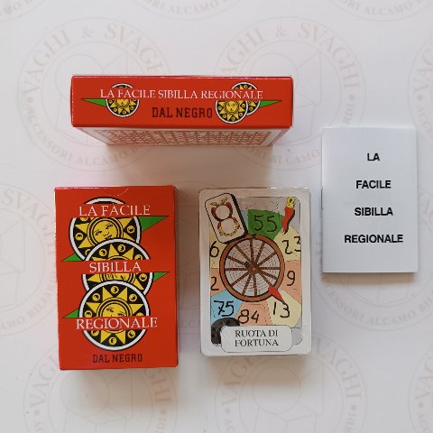 CARTE TAROCCO DAL NEGRO FACILE SIBILLA REGIONALE