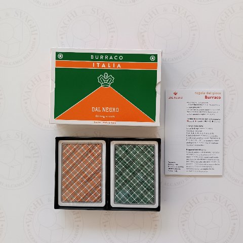 CARTE DA GIOCO DAL NEGRO BURRACO ITALIA