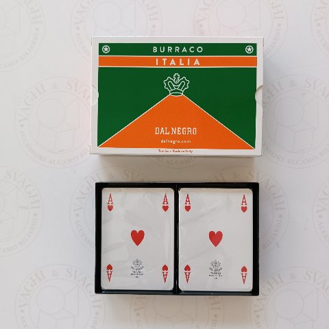 CARTE DA GIOCO DAL NEGRO BURRACO ITALIA