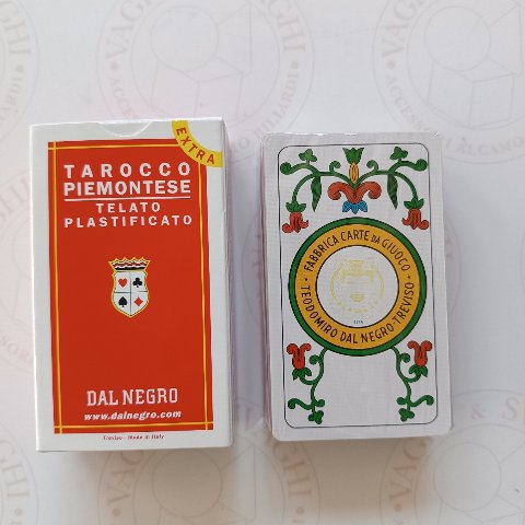 CARTE DAL NEGRO TAROCCO PIEMONTESE  EXTRA 78 R