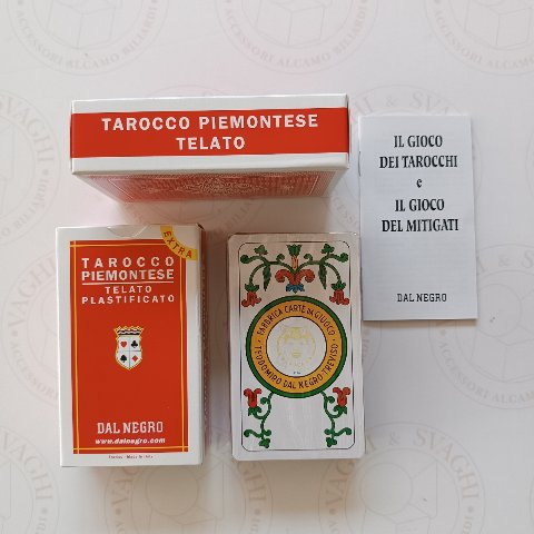 CARTE DAL NEGRO TAROCCO PIEMONTESE  EXTRA 78 R