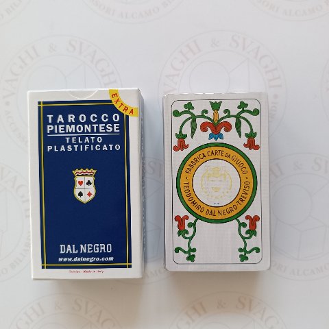 CARTE DAL NEGRO TAROCCO PIEMONTESE  EXTRA 78 B