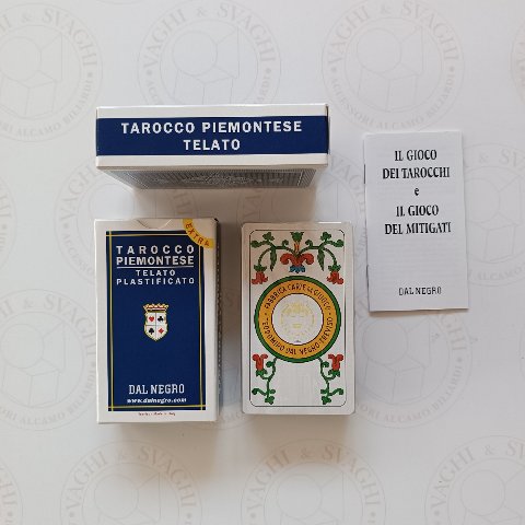 CARTE DAL NEGRO TAROCCO PIEMONTESE  EXTRA 78 B