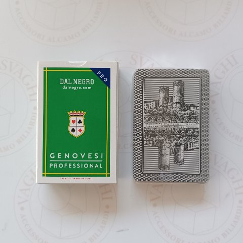 CARTE DA GIOCO DAL NEGRO GENOVESI DA 36 N. 35 PRO
