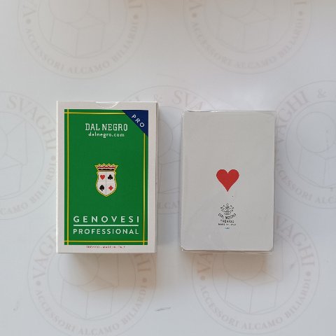 CARTE DA GIOCO DAL NEGRO GENOVESI DA 36 N. 35 PRO