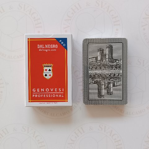 CARTE DA GIOCO DAL NEGRO GENOVESI DA 40 N. 35 PRO