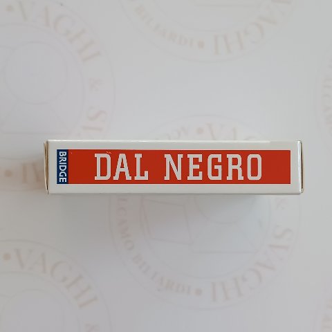 CARTE DA GIOCO DAL NEGRO BRIDGE GRAN SLAM A1 JUMBO ROSSO