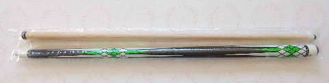STECCA  POOL 2 PZ. SHAROONSPORTS DIAMOND  SUPERMAN VERDE