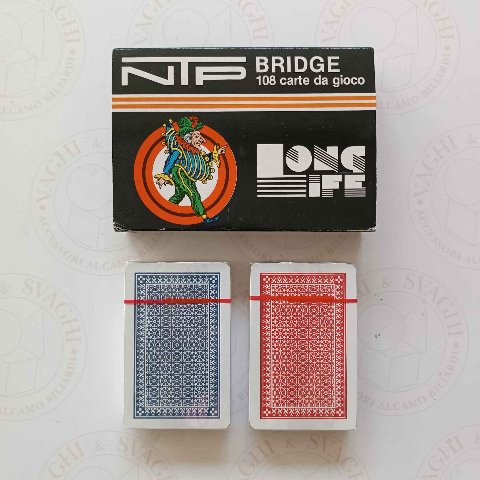 CARTE BRIDGE NTP IRIS 108 IN PVC