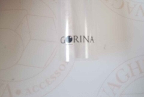 TUBOLARE IN SILICONE GORINA TRASPARENTE