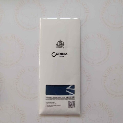 GUANTO DA BILIARDO GORINA MANO SX (MANCINO)  BLU