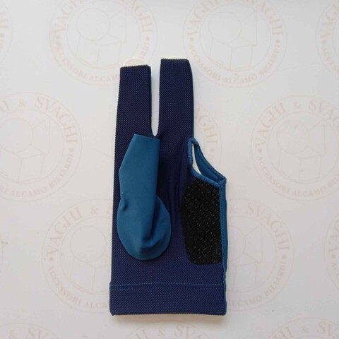 GUANTO DA BILIARDO GORINA MANO SX (MANCINO)  BLU