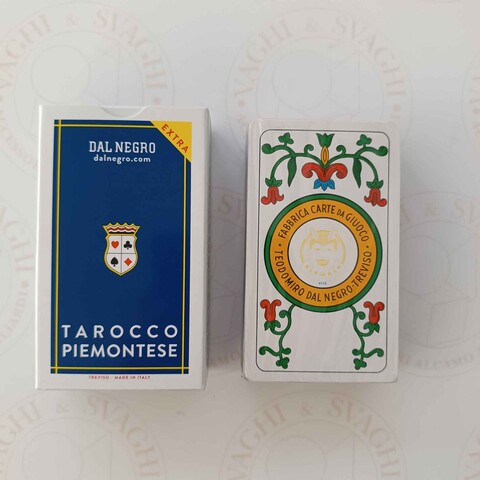 CARTE DAL NEGRO TAROCCO PIEMONTESE  EXTRA 78 B