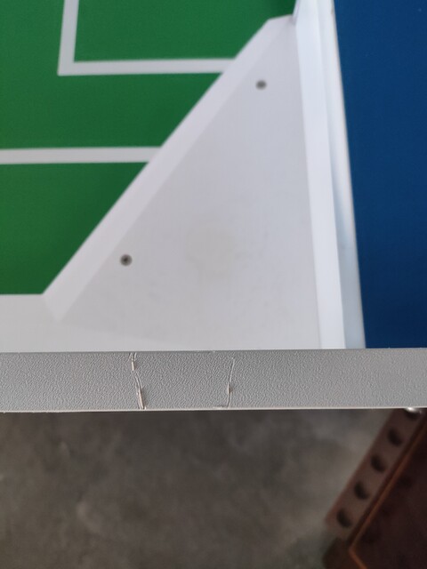 CALCIO BALILLA  (NUOVO CON GRAFFI) GARLANDO MASTER PRO WEATERPROOF ASTE RIENTRANTI