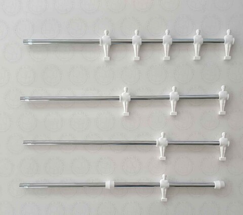 SERIE ASTE ESTERNE ROBERTO SPORT DIAM. 18 X 790 MM OMINI BIANCHI