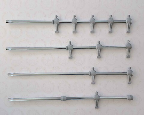 SERIE ASTE ESTERNE ROBERTO SPORT DIAM. 18 X 790 MM OMINI GRIGI