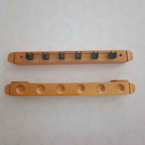 PORTASTECCHE DA PARETE 6 POSTI