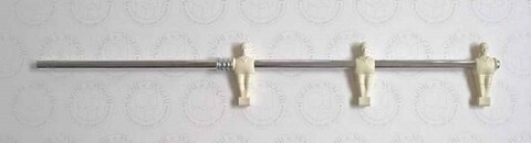 SERIE ASTE ESTERNE GARLANDO OMETTI AVORIO/MARRONE