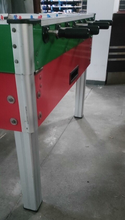 CALCIO BALILLA USATO ROBERTO SPORT NEW CAMP VERDE- ROSSO