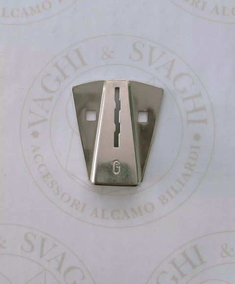 GETTONIERA PER CALCIO BALILLA GARLANDO IN LAMIERA PER GETTONI GARLANDO