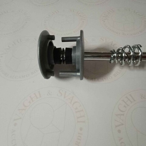 ASTINA INTERNA GARLANDO PER ASTA RIENTRANTE BOCCOLA SILVER