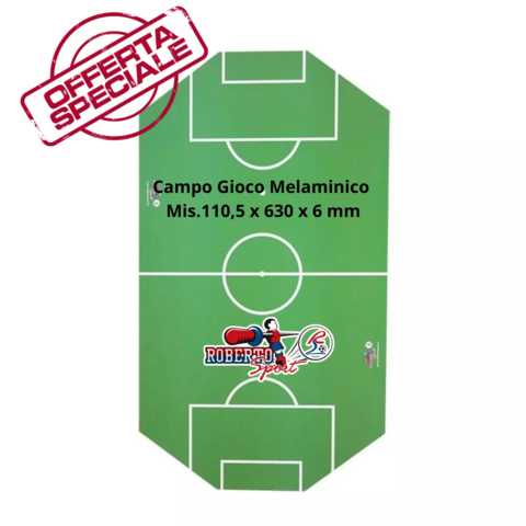 CAMPO GIOCO IN MELAMINICO ROBERTO SPORT MIS. 1105 X 630 X 6 MM IN OFFERTA