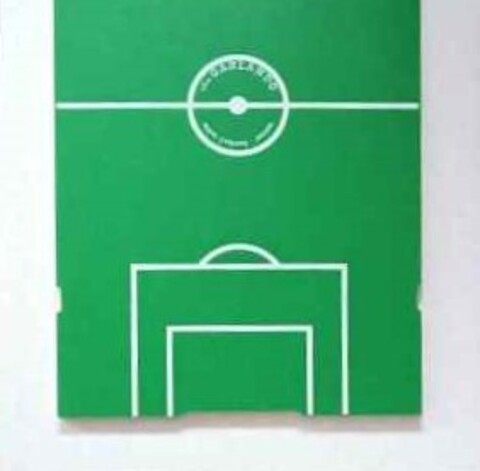 CAMPO GIOCO IN LAMINATO PER CALCIO BALILLA GARLANDO PER MIS.1225 X 722 X 14 MM. CON SERIGRAFIA