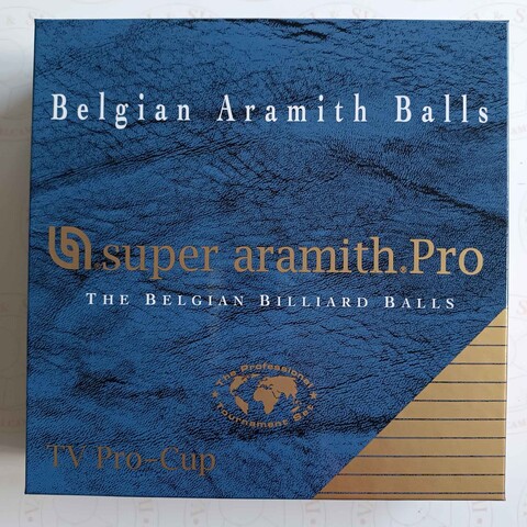 BILIE SET POOL SUPER ARAMITH PRO TV-CUP DIAM. 57,2 MM.
