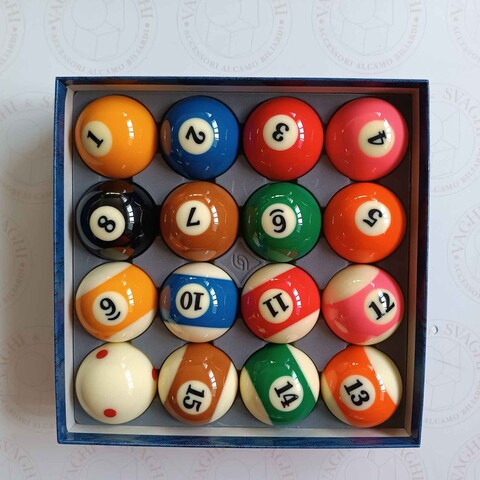 BILIE SET POOL SUPER ARAMITH PRO TV-CUP DIAM. 57,2 MM.