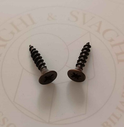 SERIE  VITI ROBERTO SPORT PER COPRIANGOLI NERI SET 10 PZ.
