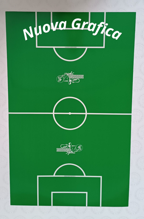CAMPO GIOCO PER CALCIO BALILLA ROBERTO SPORT DI CARTA CM. 110