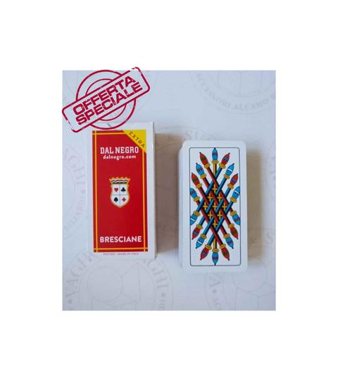 CARTE BRESCIANE DAL NEGRO N° 89 EXTRA