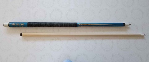 STECCA PER GIOCO 5/9 BIRILLI NERO/AZZURRO  2 PZ.