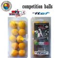 PALLINE PER CALCIO BALILLA ROBERTO SPORT GIALLE ITSF BLISTER SET 10 PZ.