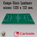 CAMPO GIOCO GARLANDO LAMINATO VERDE 1225 X 722 X 4 MM.