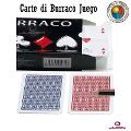 CARTE DA GIOCO JUEGO BURRACO 100% PLASTICA