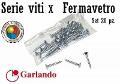 SERIE VITI GARLANDO PER FERMAVETRO SET 20 PZ