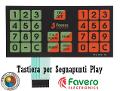 TASTIERA MEMBRANA FAVERO PLAY 6