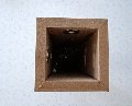 GAMBA  IN MDF NERA GARLANDO 90 X 90 PER F-200/F-100