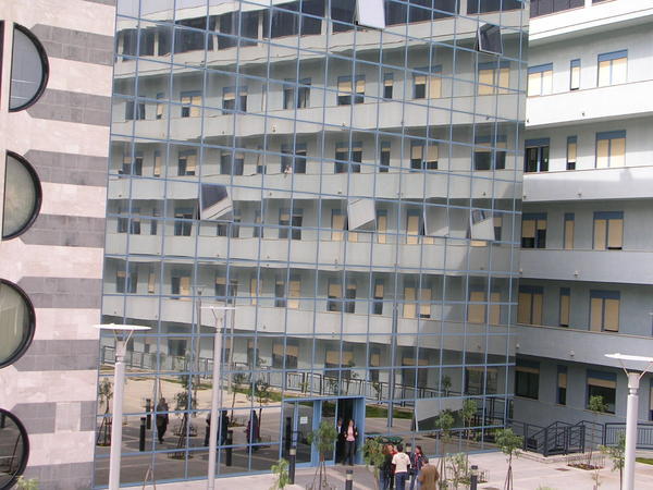 OSPEDALE GIGLIO CEFALU' (Palermo), Realizzazione / Costruzione Facciata Semistrutturale a cellule